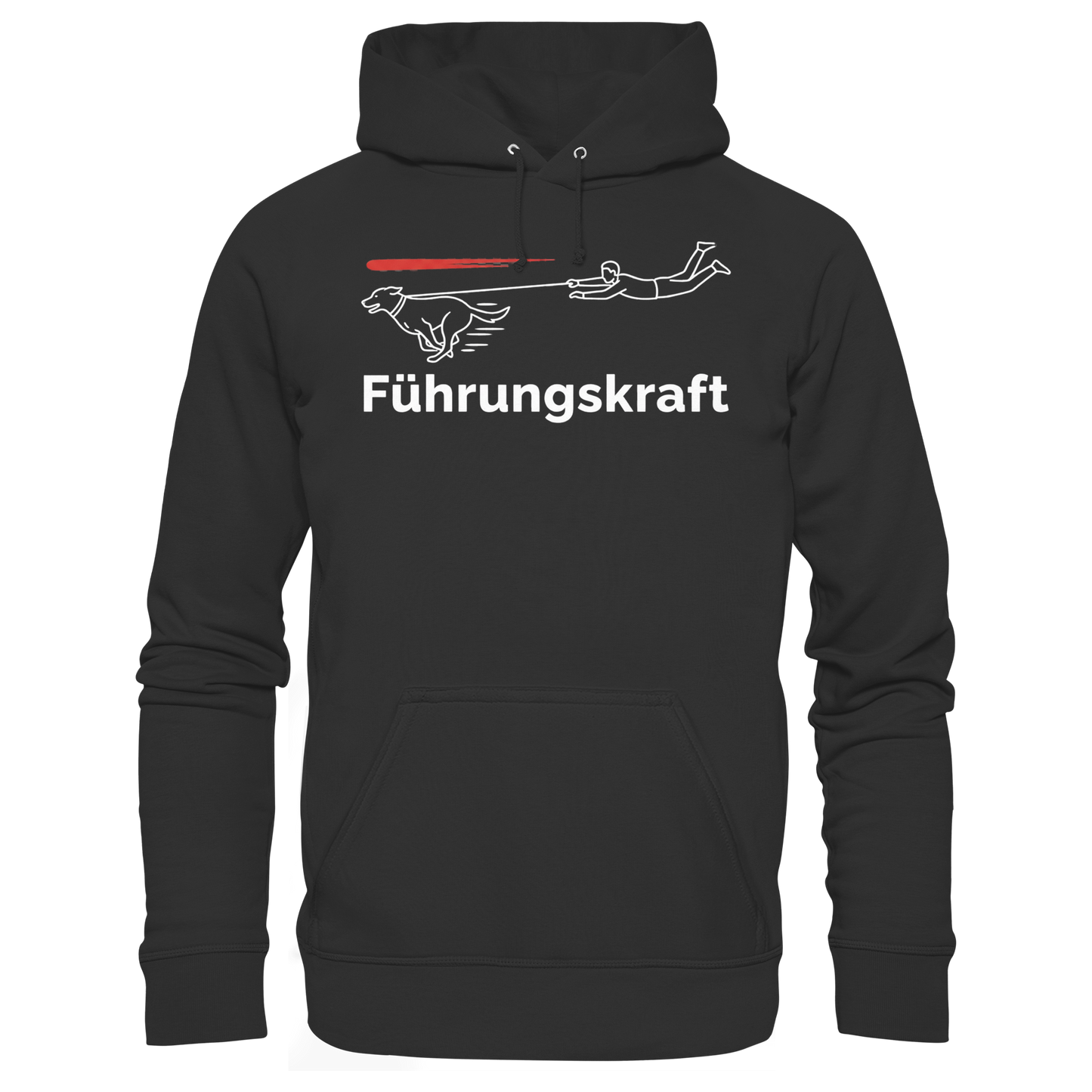 Premium Pfotenpoesie  Unisex Hoodie Führungskraft