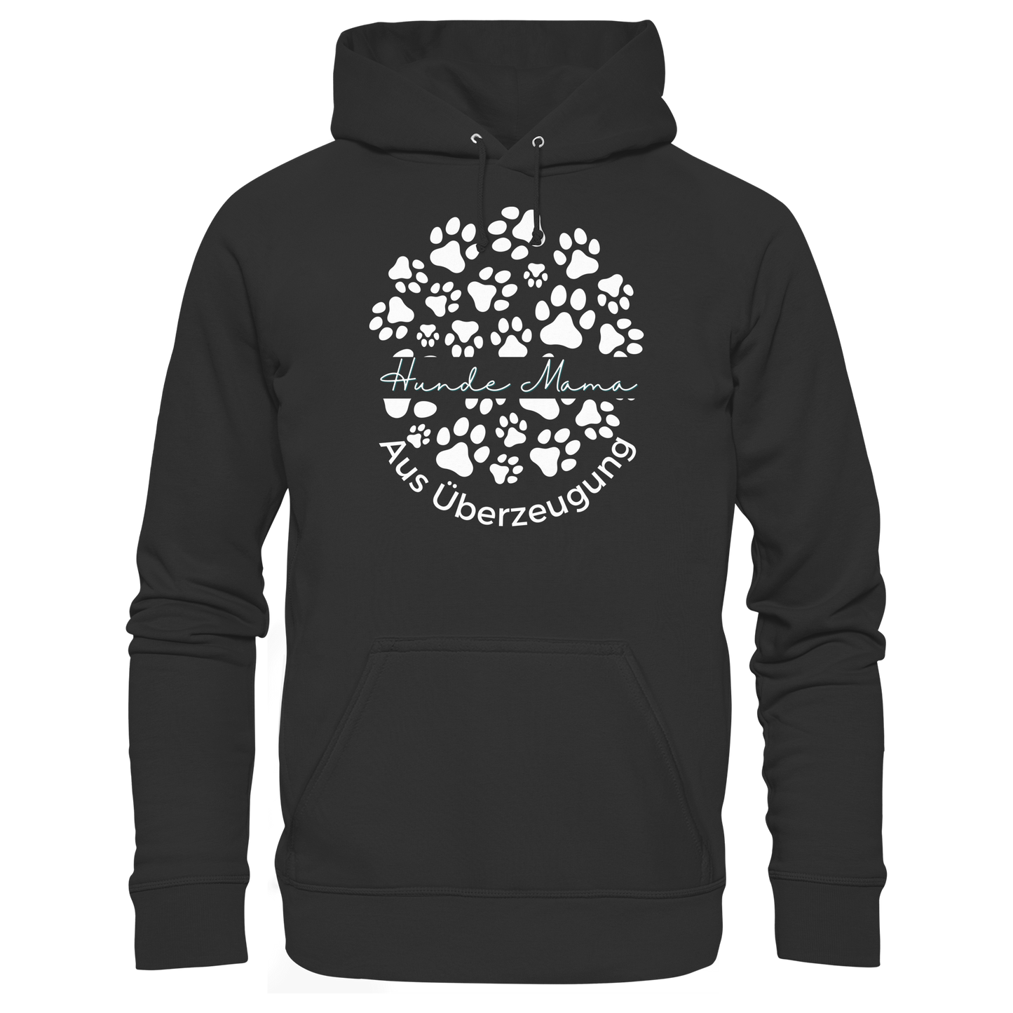 Premium Pfotenpoesie Hoodie Hunde Mama