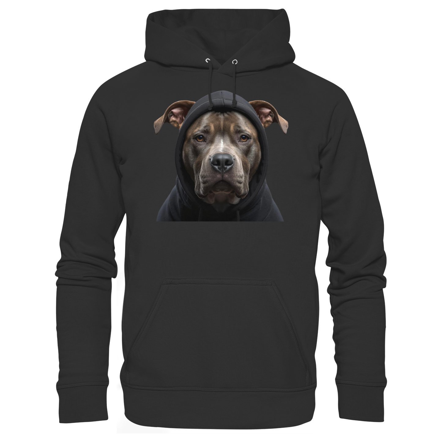 Premium Pfotenpoesie Hoodie Pitbull