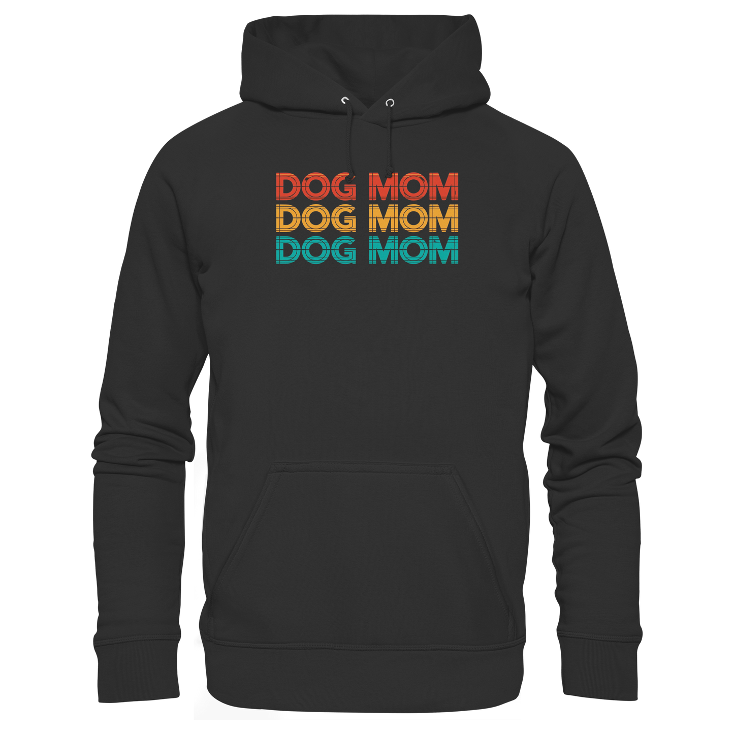 Premium Pfotenpoesie Hoodie Dog Mom