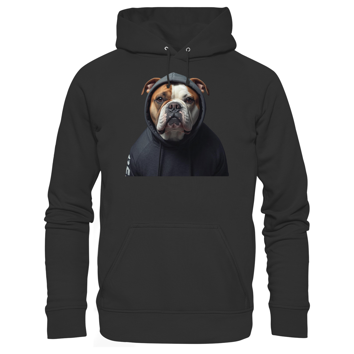 Premium Pfotenpoesie Hoodie American Bulldog