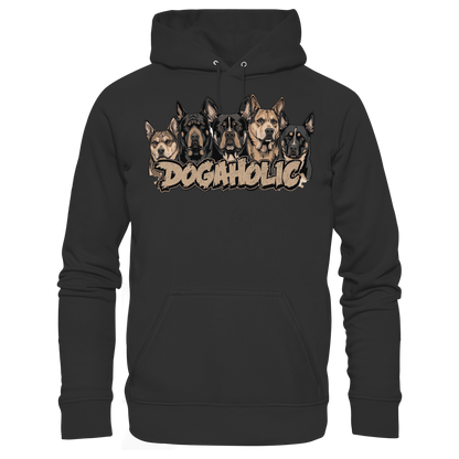 Dogaholic Premium Herren Hoodie