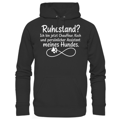 Früher Chef. Heute Leckerli-Beauftragter Unisex Hoodie