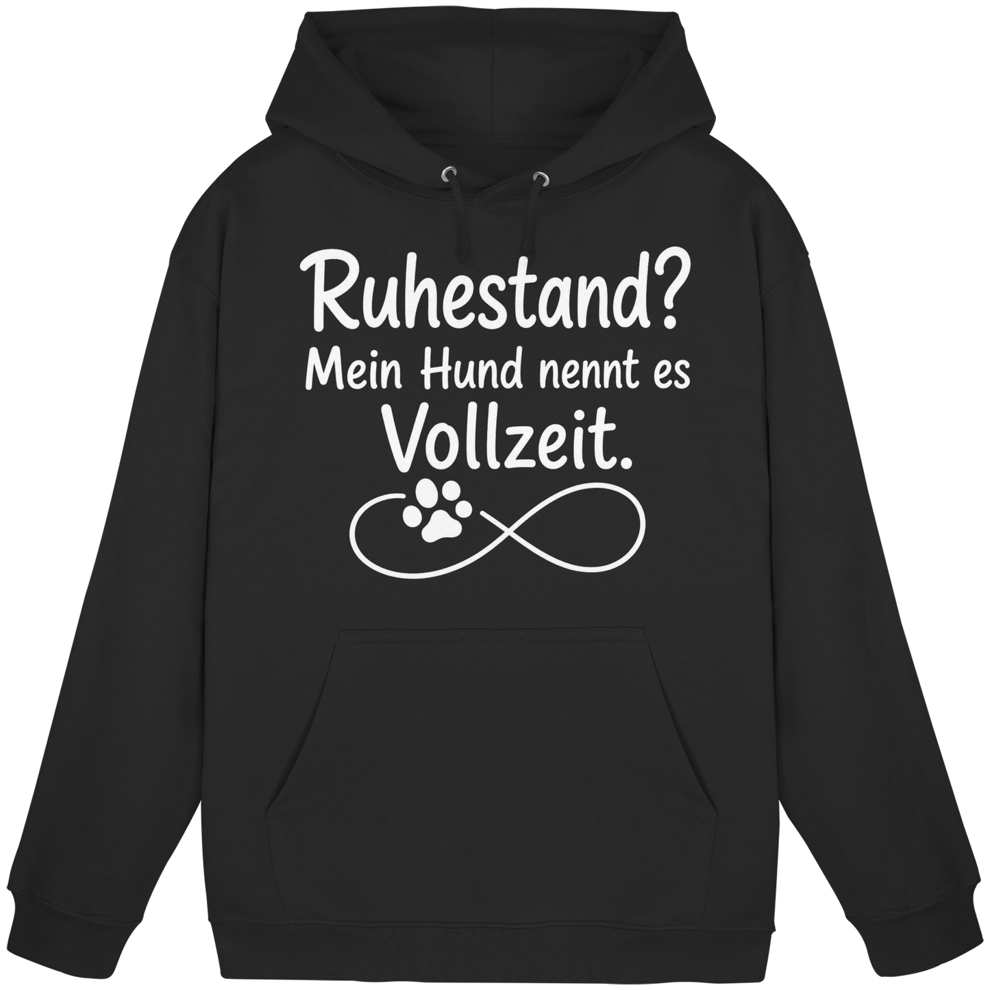 Mein Hund nennt es Vollzeit Unisex Hoodie