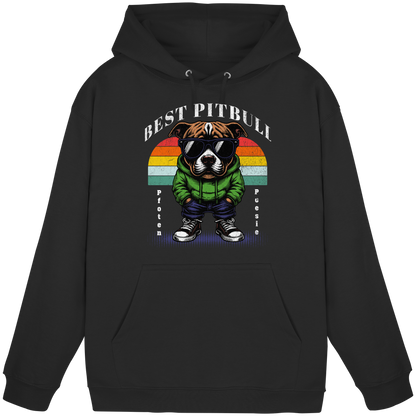 Best Pitbull Premium Herren Hoodie Pfotenpoesie