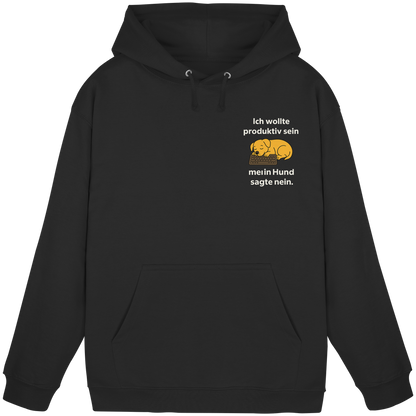 Ich wollte Produktiv sein Premium  Unisex Hoodie