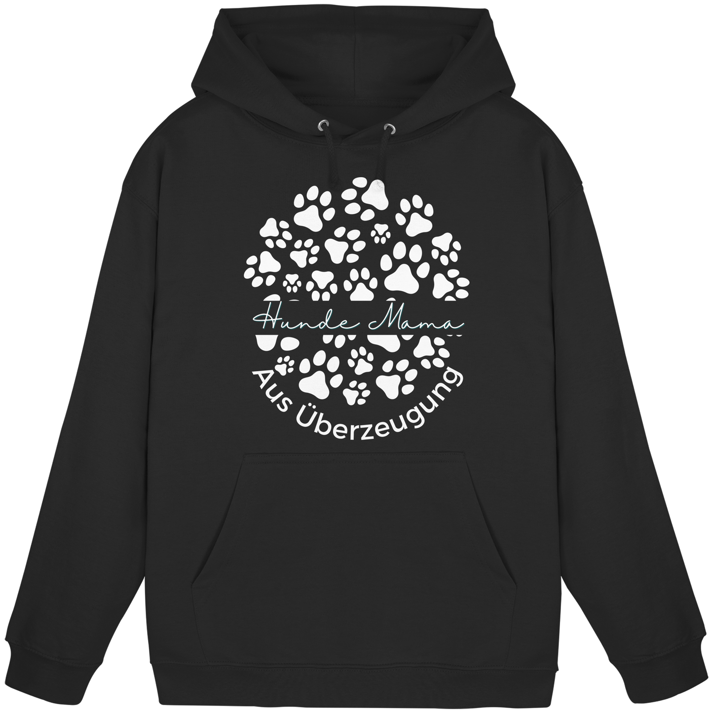Premium Pfotenpoesie Hoodie Hunde Mama