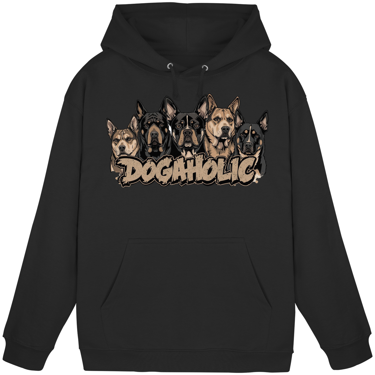 Premium Pfotenpoesie Hoodie Dogaholic