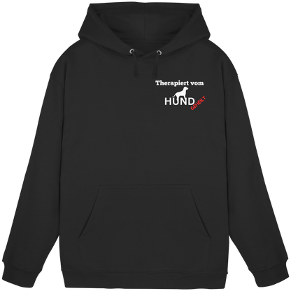 Therapiert vom Hund Premium Herren Hoodie
