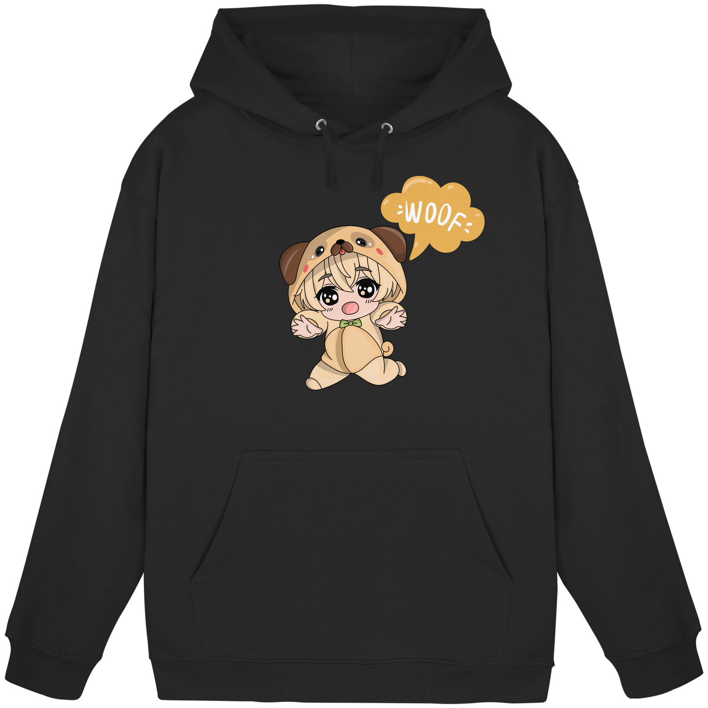 Premium Pfotenpoesie Hoodie WOOF