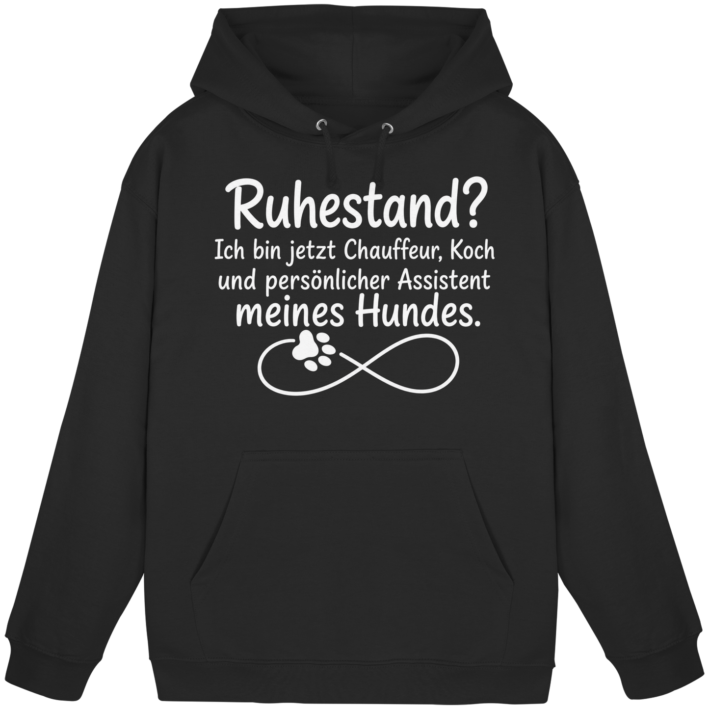 Früher Chef. Heute Leckerli-Beauftragter Unisex Hoodie