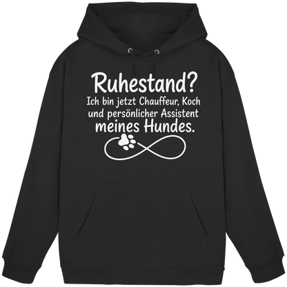 Früher Chef. Heute Leckerli-Beauftragter Unisex Hoodie