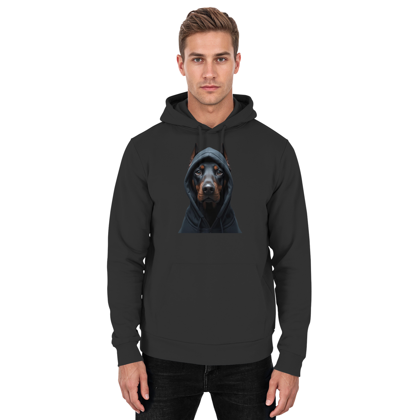 Premium Pfotenpoesie Hoodie Dobermann