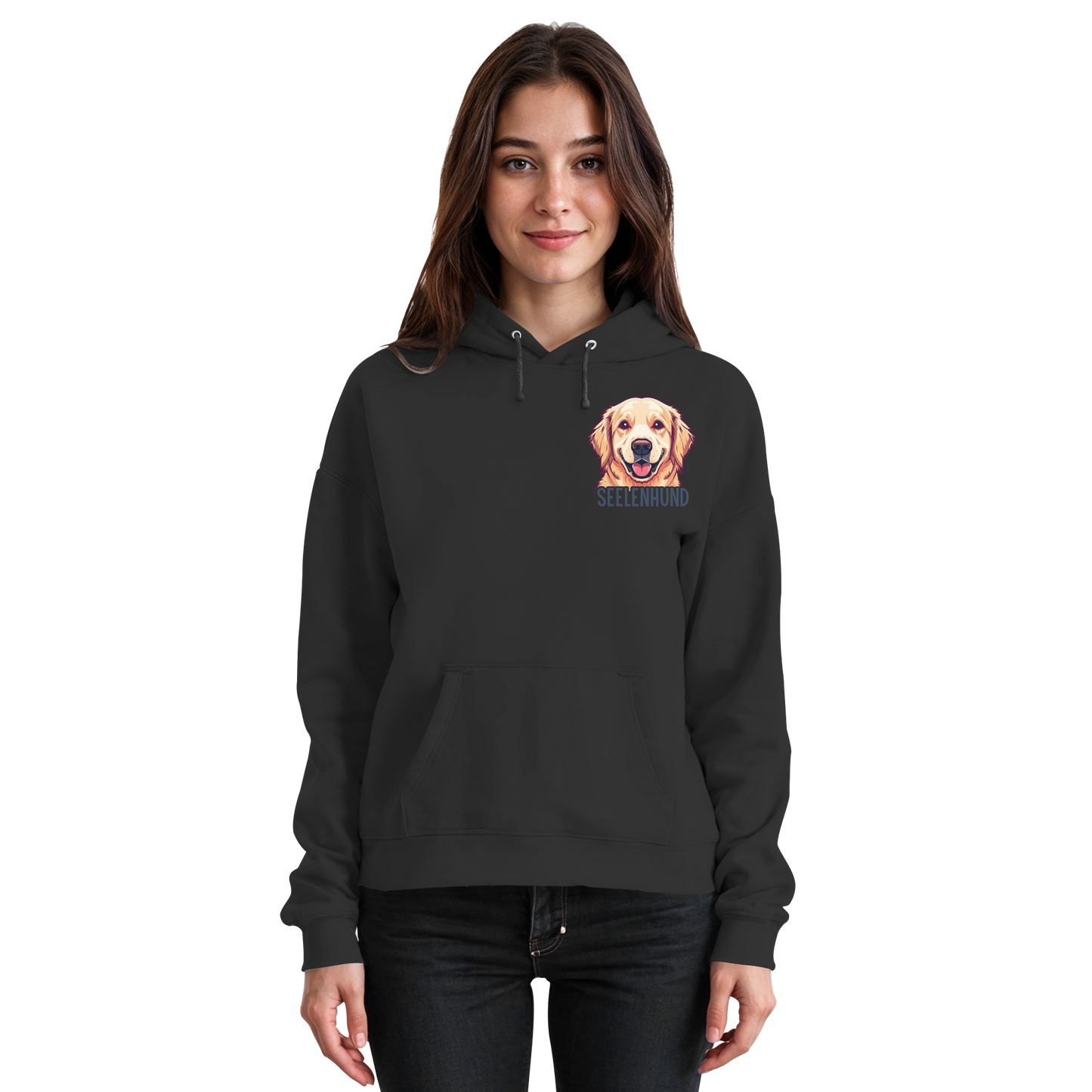 Premium Pfotenpoesie Hoodie Seelenhund