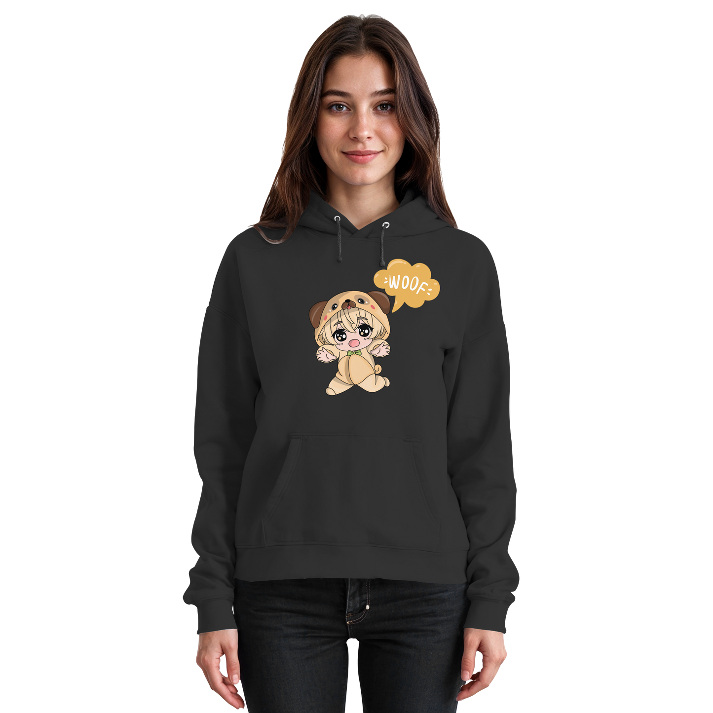 Premium Pfotenpoesie Hoodie WOOF