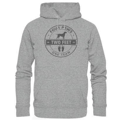 Four Paws Two Feet Premium Herren Hoodie