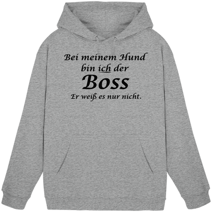 Bei Meinem Hund Bin Ich der Boss Unisex Hoodie