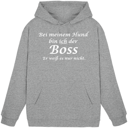 Bei Meinem Hund Bin Ich der Boss Unisex Hoodie