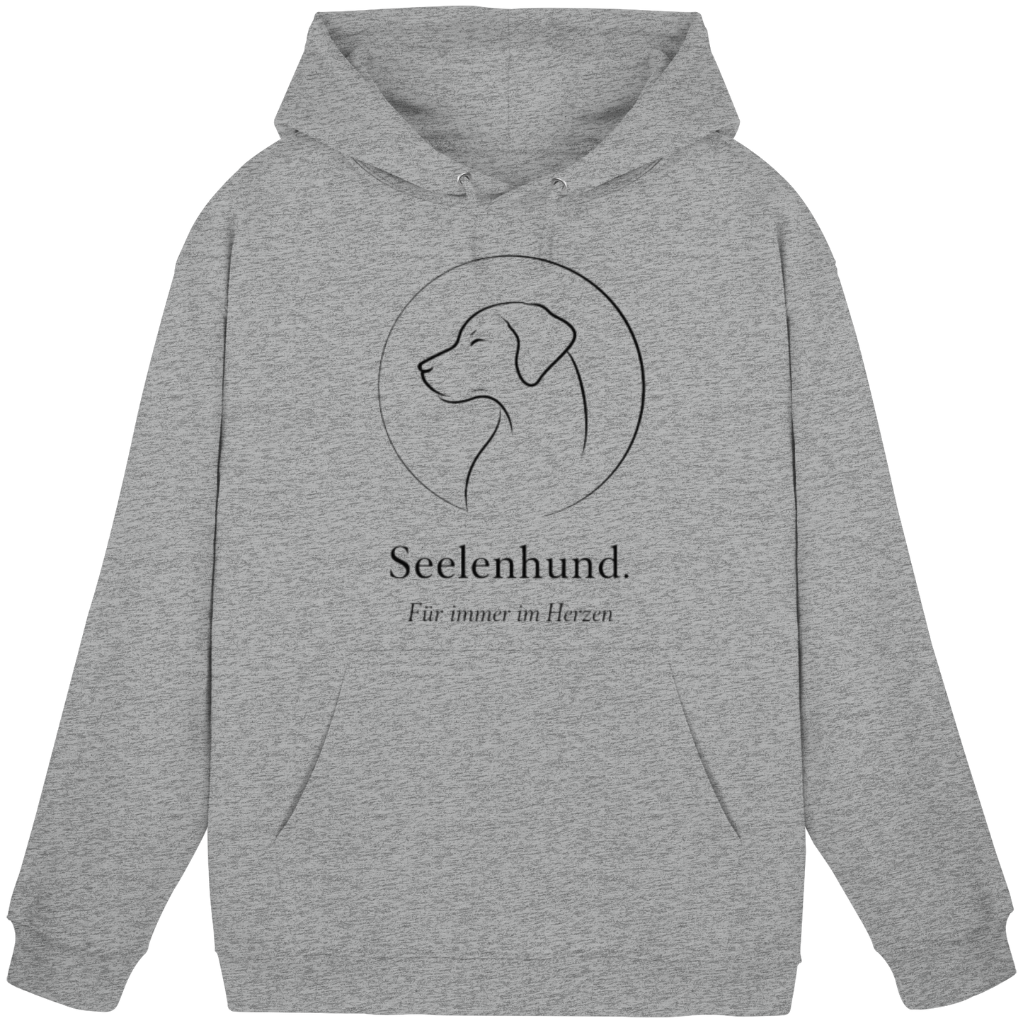 Premium Pfotenpoesie Hoodie Seelenhund  Für immer im Herzen