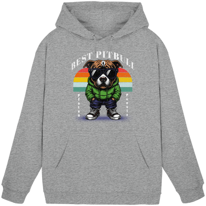 Best Pitbull Premium Herren Hoodie Pfotenpoesie