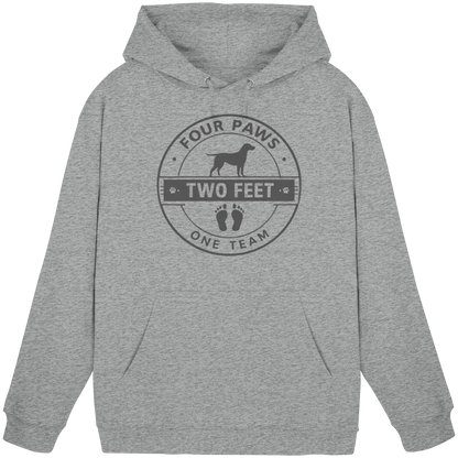 Four Paws Two Feet Premium Herren Hoodie