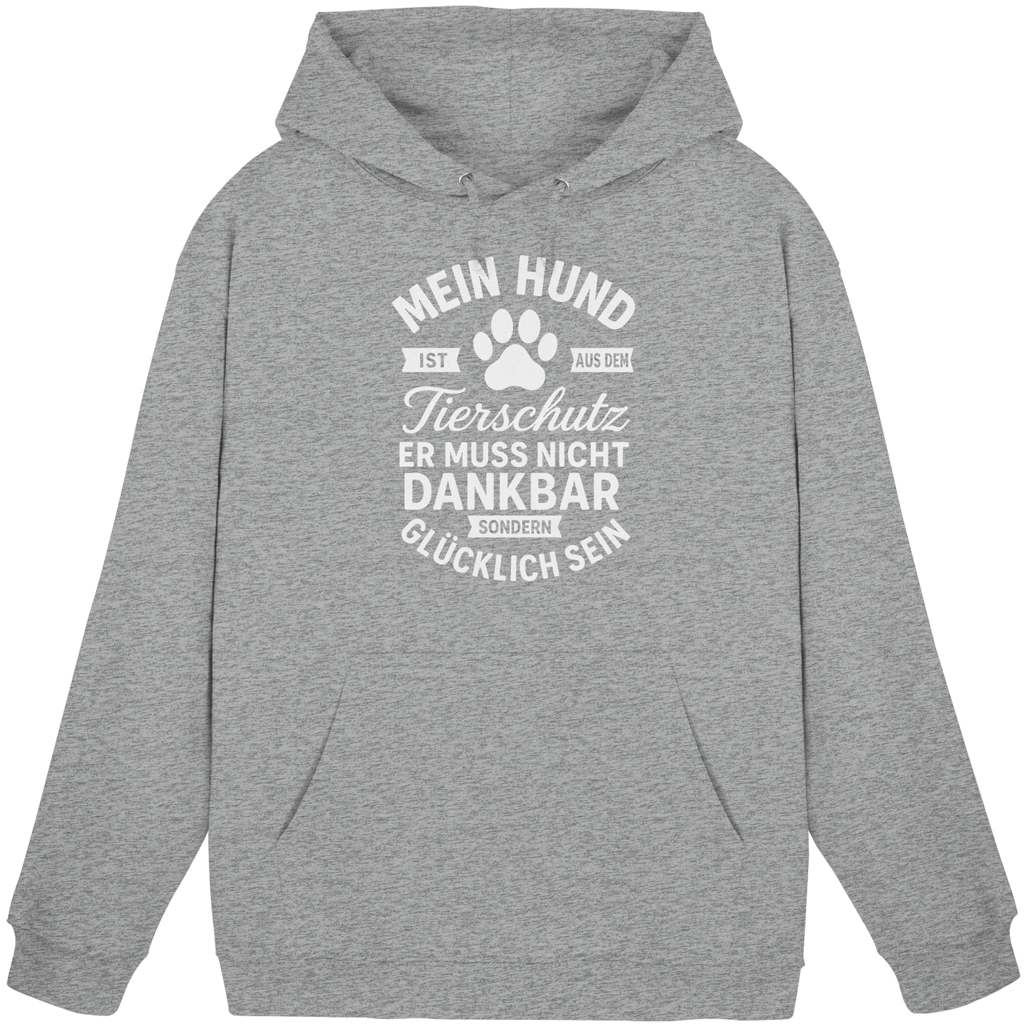 Premium Pfotenpoesie Unisex Hoodie Tierschtz