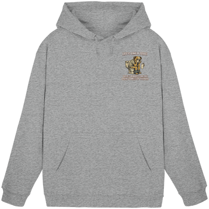 Life is Like a Toilet Premium Unisex Hoodie
