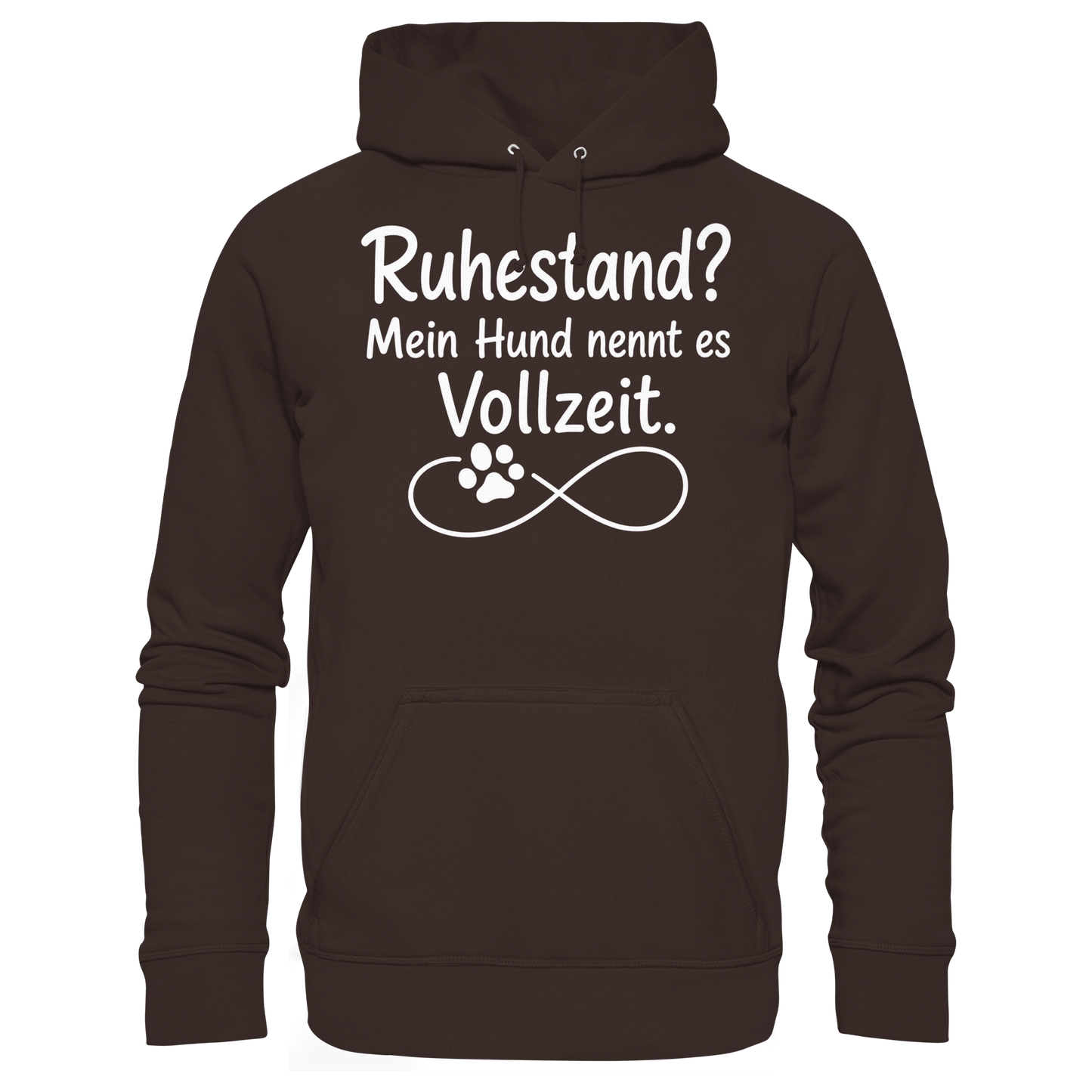 Mein Hund nennt es Vollzeit Unisex Hoodie