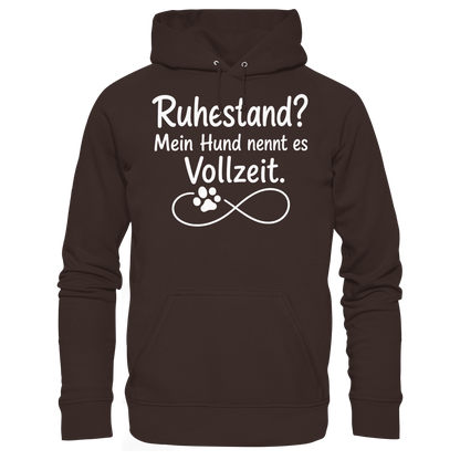 Mein Hund nennt es Vollzeit Unisex Hoodie