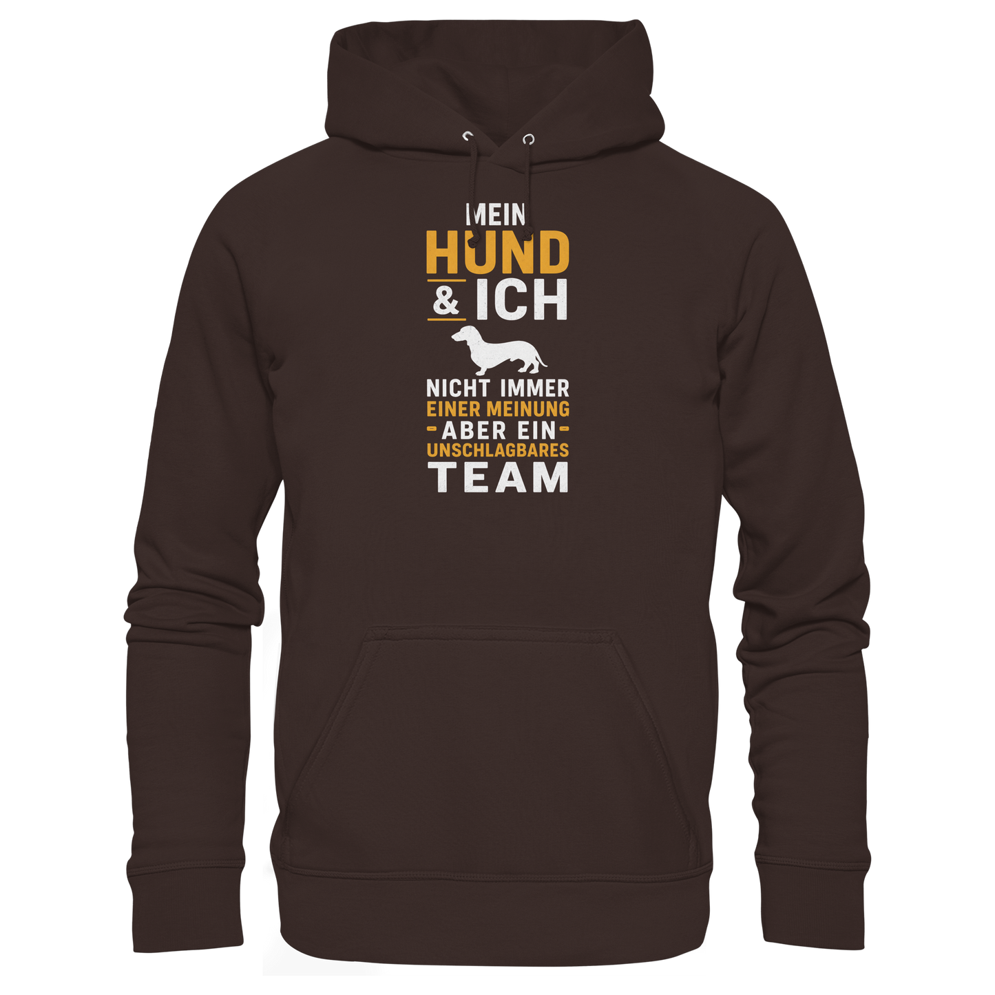 Mein Hund Und Ich Unisex Hoodie