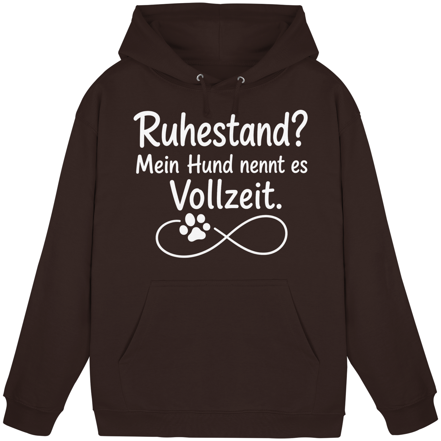Mein Hund nennt es Vollzeit Unisex Hoodie