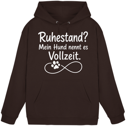 Mein Hund nennt es Vollzeit Unisex Hoodie