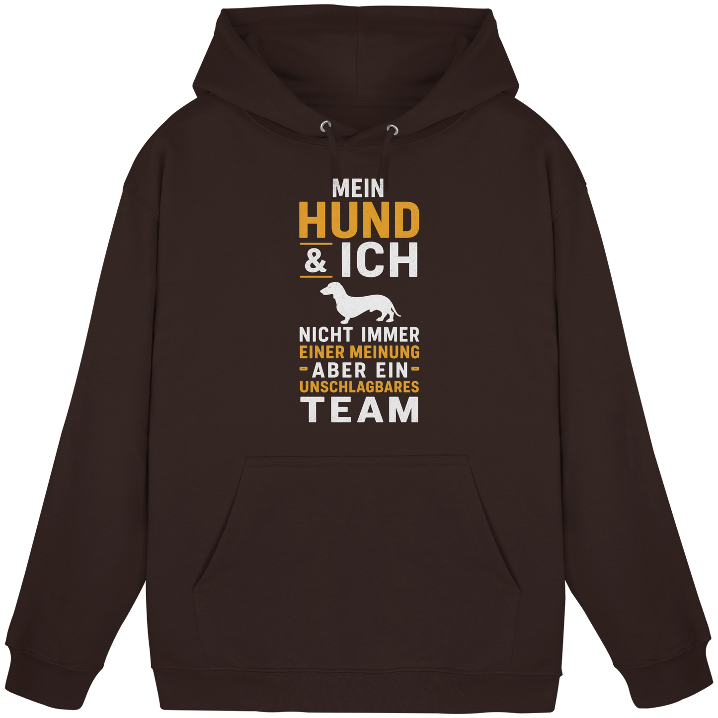 Mein Hund Und Ich Unisex Hoodie