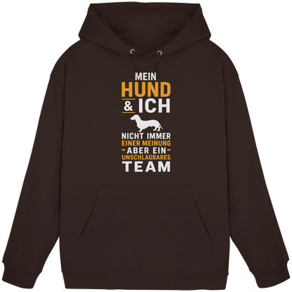 Mein Hund Und Ich Unisex Hoodie