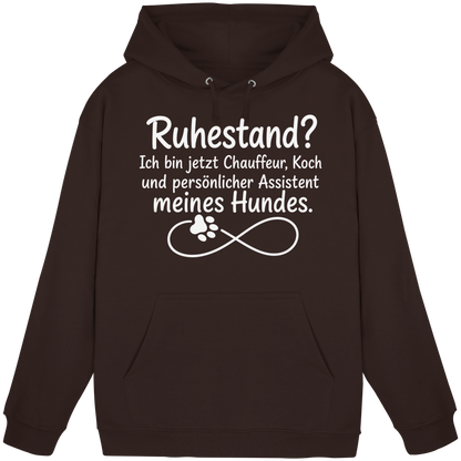 Früher Chef. Heute Leckerli-Beauftragter Unisex Hoodie