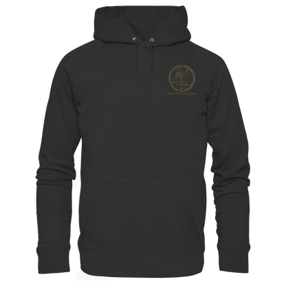 Guided by the Moon, Protected by My Dog Premium Unisex Hoodie