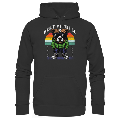 Best Pitbull Premium Herren Hoodie Pfotenpoesie