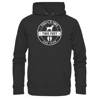 Four Paws Two Feet Premium Herren Hoodie