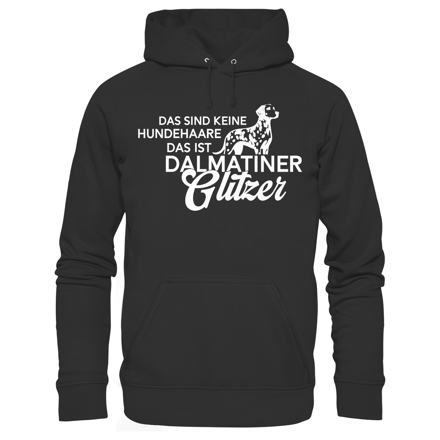 Premium Pfotenpoesie Hoodie Das ist Kein Glitzer