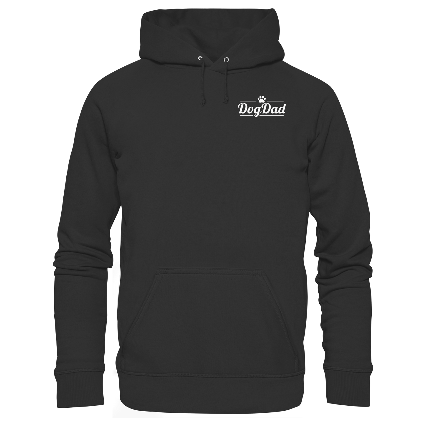 Premium Pfotenpoesie Hoodie Dog Dad