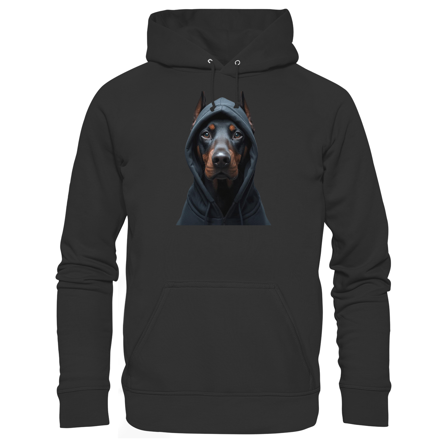 Premium Pfotenpoesie Hoodie Dobermann