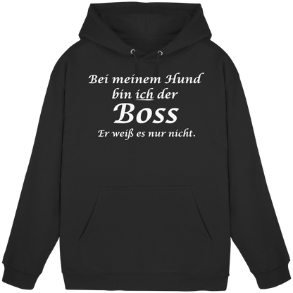 Bei Meinem Hund Bin Ich der Boss Unisex Hoodie