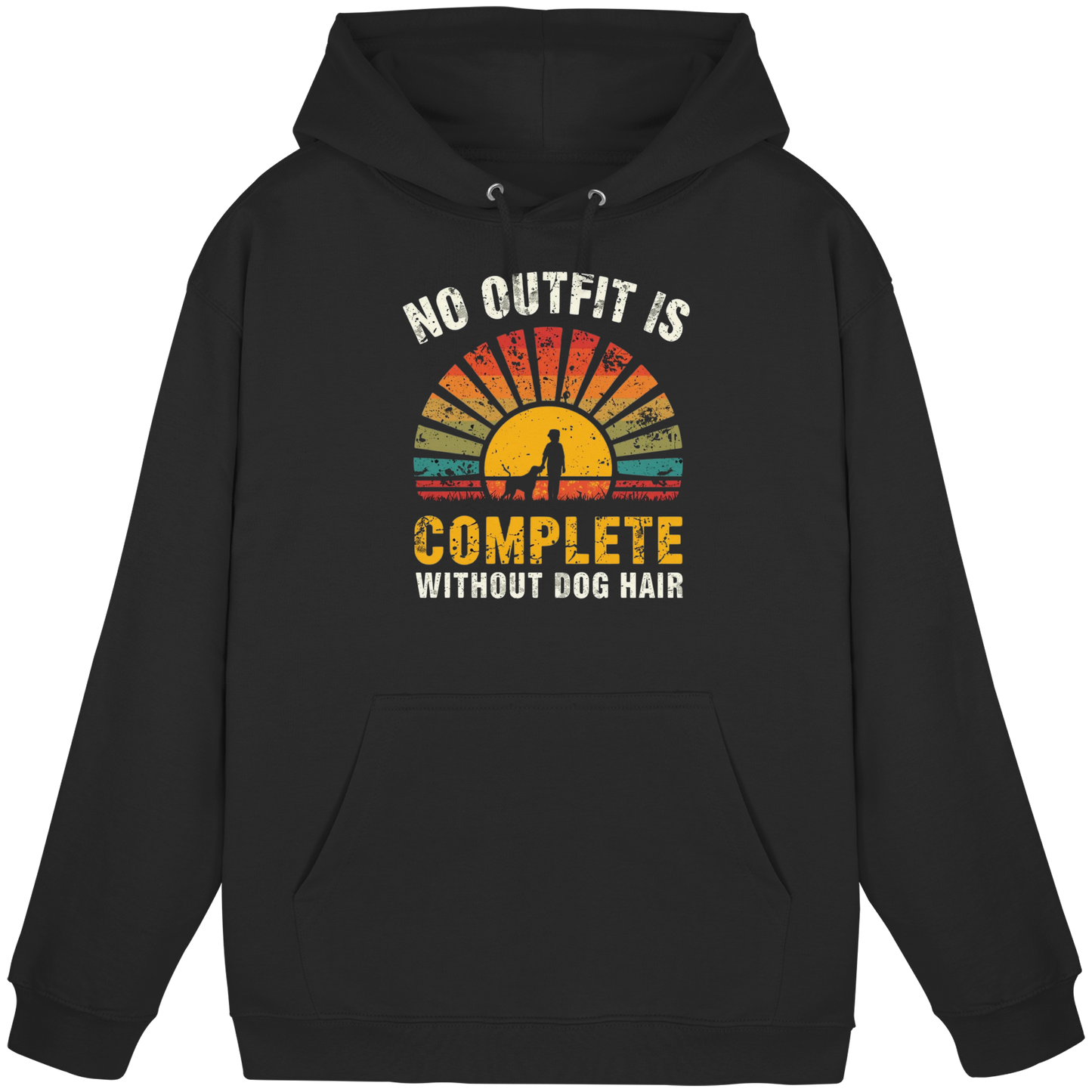 Premium Pfotenpoesie Hoodie No Outfit is Complete Without Dod Hair