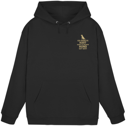 Ich Arbeite Hart Premium Unisex Hoodie