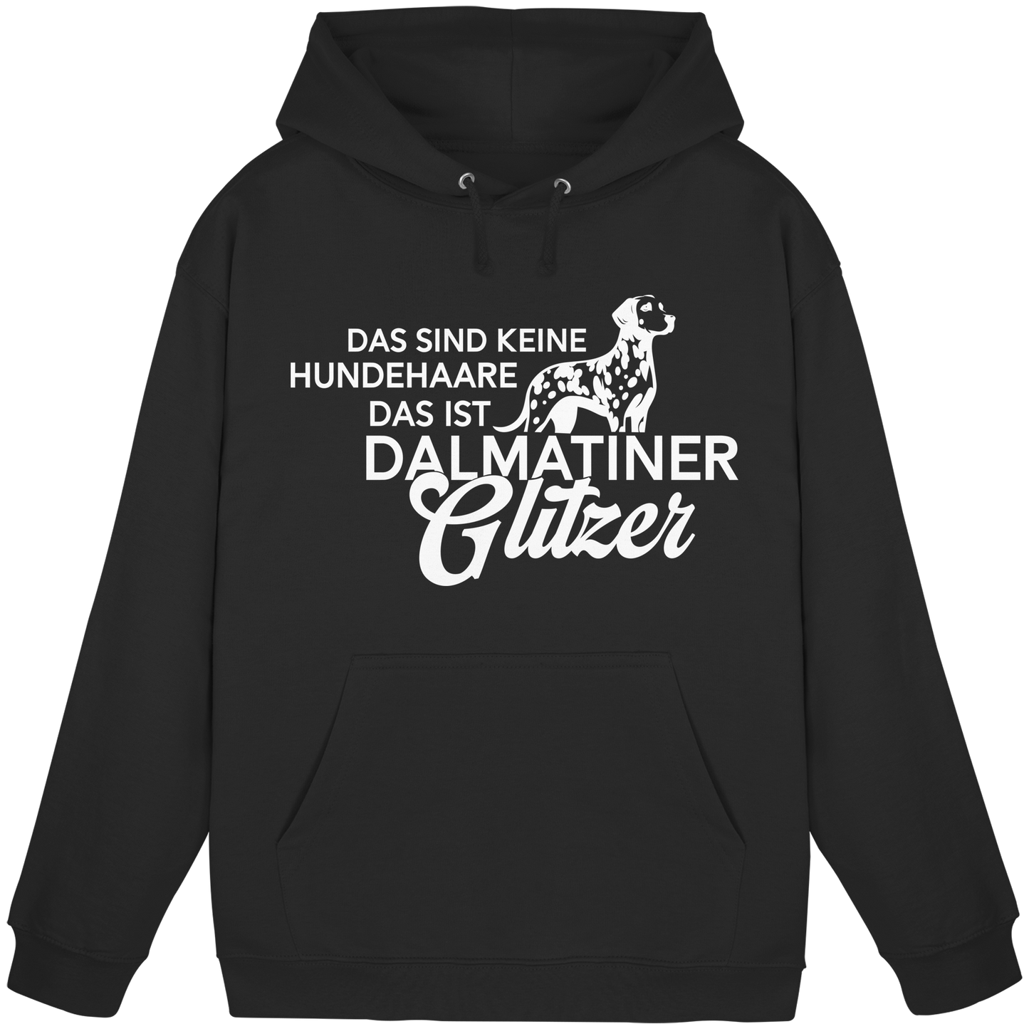 Premium Pfotenpoesie Hoodie Das ist Kein Glitzer