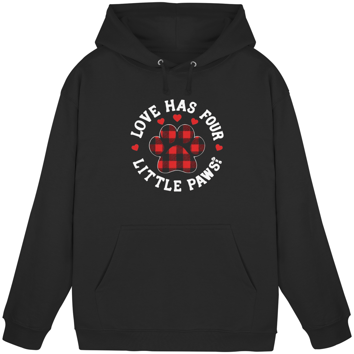 Premium Pfotenpoesie Hoodie Love has Four Little Paws