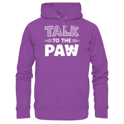 Talk To The Paw Premium  Unisex Hoodie