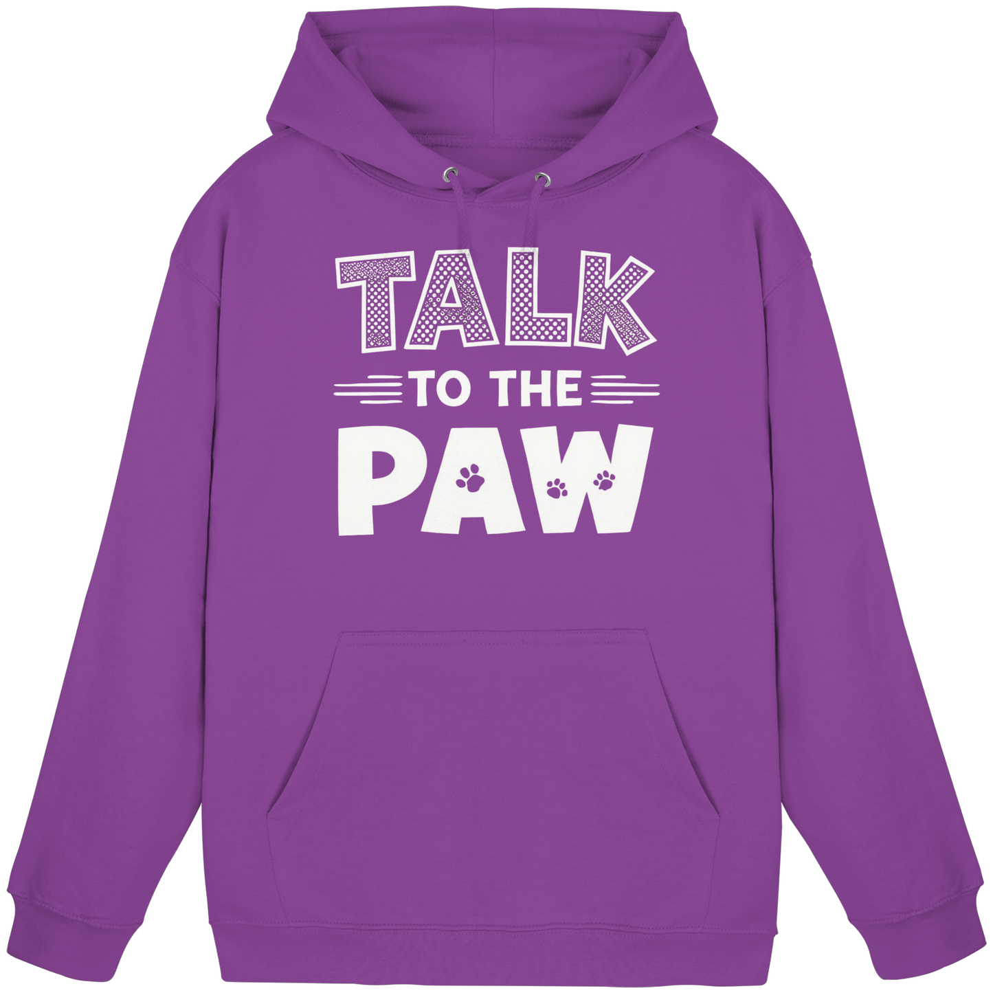 Premium Pfotenpoesie  Hoodie Talk To The Paw