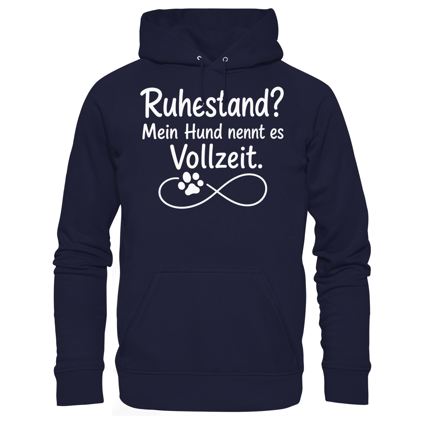 Mein Hund nennt es Vollzeit Unisex Hoodie