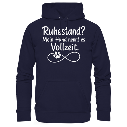 Mein Hund nennt es Vollzeit Unisex Hoodie